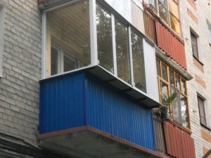 Обшивка балконов Казань